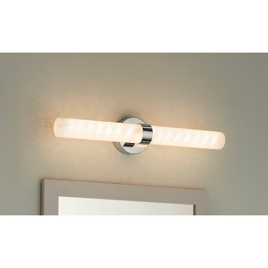 Origin 21 Caroline 24-in 2-Light Polished Chrome LED Modern/Contemporary Vanity Light Bar, VBL13-24CH   970853 *HD2412, Retail: $89.98, FINAL PRICE: $49.99 + TAX