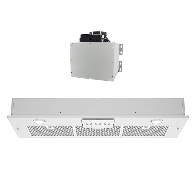 Awoco 36-in Ducted 800-CFM Stainless Steel Insert Under Cabinet Range Hood