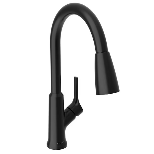 Greenwood Kitchen Faucet Matte Black Finish LWF1410MB