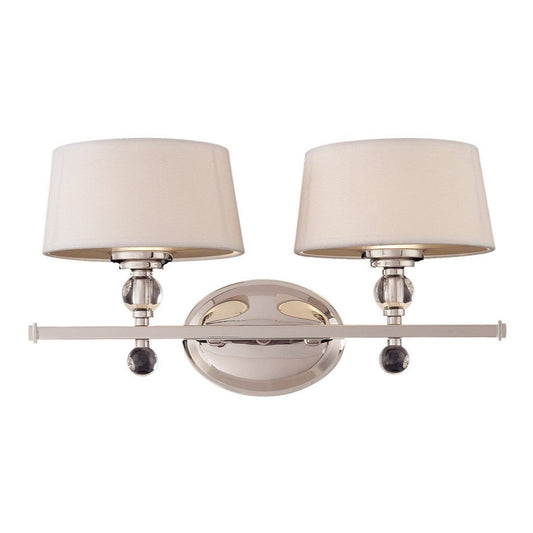 MURREN 2 LIGHT BATH BAR, 8-1041-2-109, Retail: $208.50, Wholesale: $139.00, Loc: C-3, Final: $49.00, Clearance!