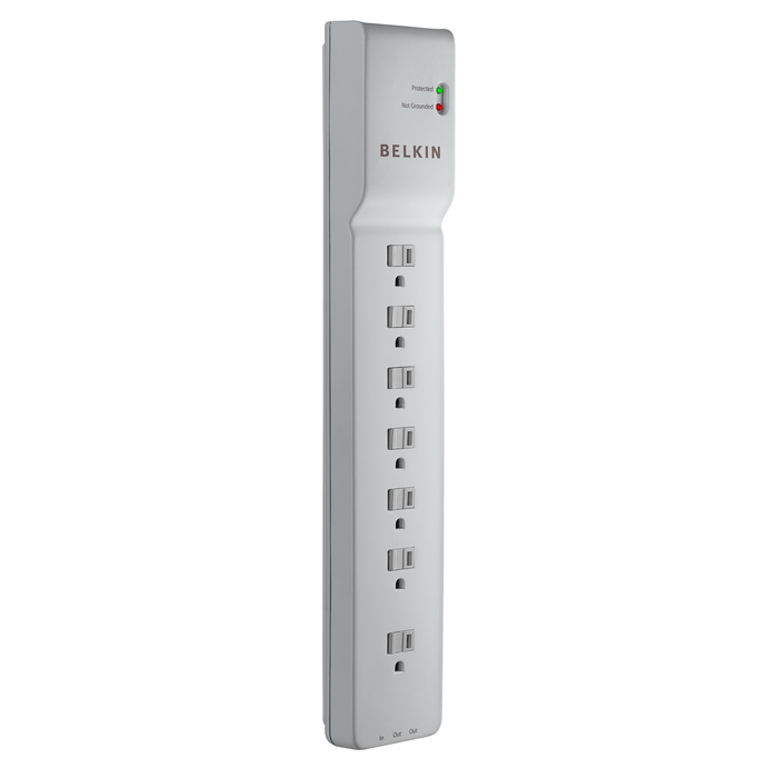 Belkin 7 Outlet Slim Design Surge Protector