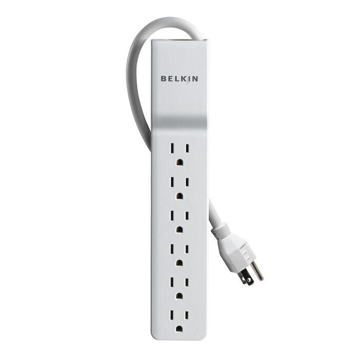 Belkin 6 Outlet Home/office Surge Protector 4' Cord