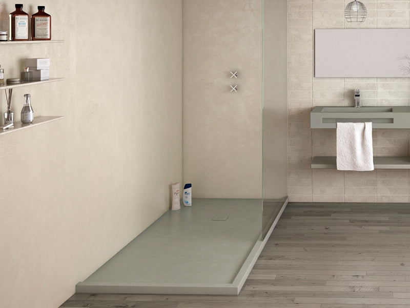 Acquabella St Base Beton 66x36 Shower Tray in Latte, 53030225 BABE6636MBNEM, Retail: $700.00, Final Price: $299.99 + Tax