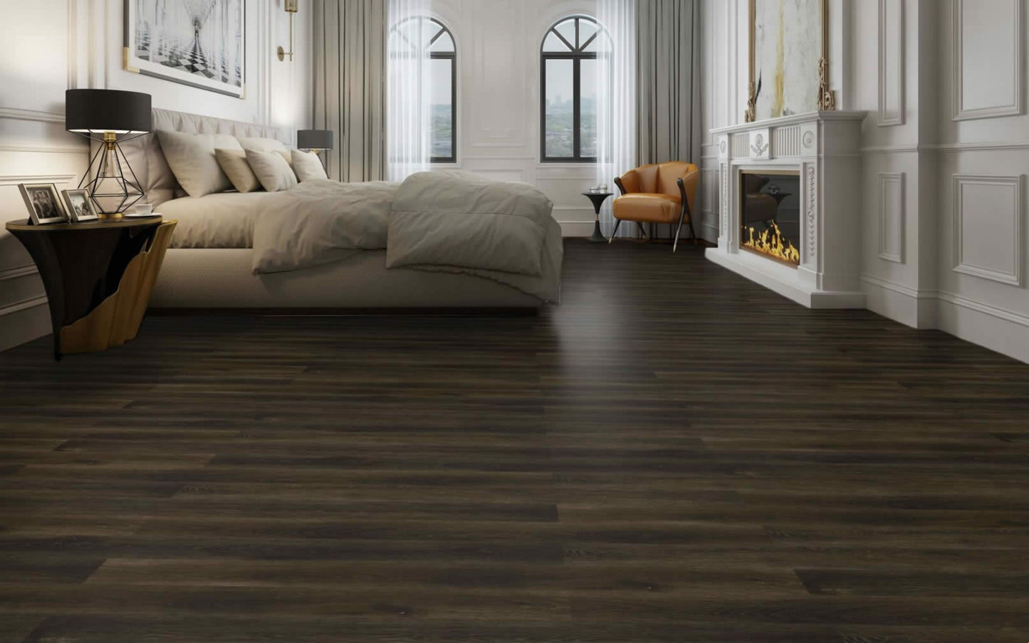 Nightfall Hills AR101 Luxury Vinyl Plank Flooring,   / FG010327 20 Mil, 5mm, 40 Lbs, 10 Pcs, 23.64sf, Final Price: $1.99/sf