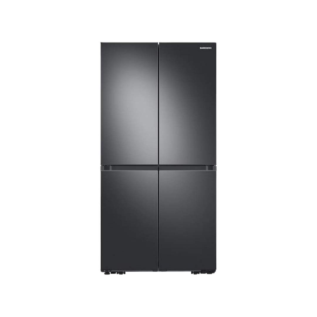 Samsung 29 cu. ft. Smart 4-Door Flex™ refrigerator with Beverage Center and Dual Ice Maker in Black Stainless Steel RF29A9671SG/AA