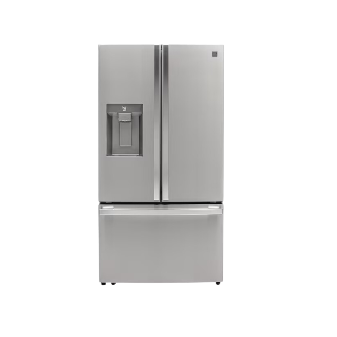 Kenmore Elite 30.6-cu ft French Door Refrigerator with Ice Maker (Finger Print Resistant Stainless Steel) ENERGY STAR Item #3803318 Model #KLBH031ATE"