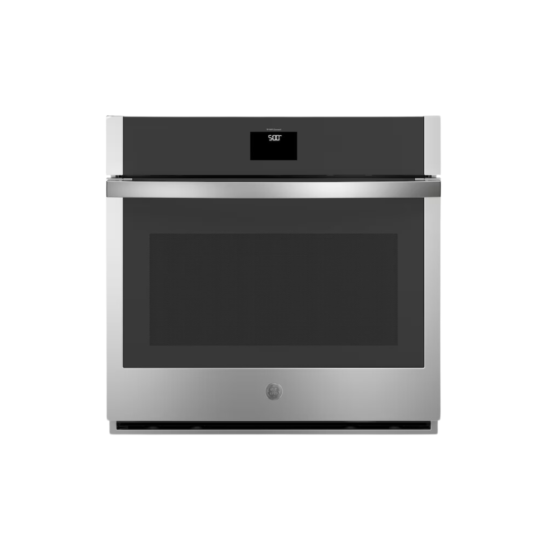 GE 30" Smart Built-In Self-Clean Convection Single Wall Oven with Never Scrub Racks