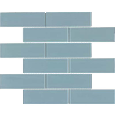 ** PER PCS ** 2X6 METROPOLITAN BLUE SF170067, 15pcs, 14.54sf, FINAL PRICE: $3.99/pc, $59.85/ Box, Loc: MT1-E