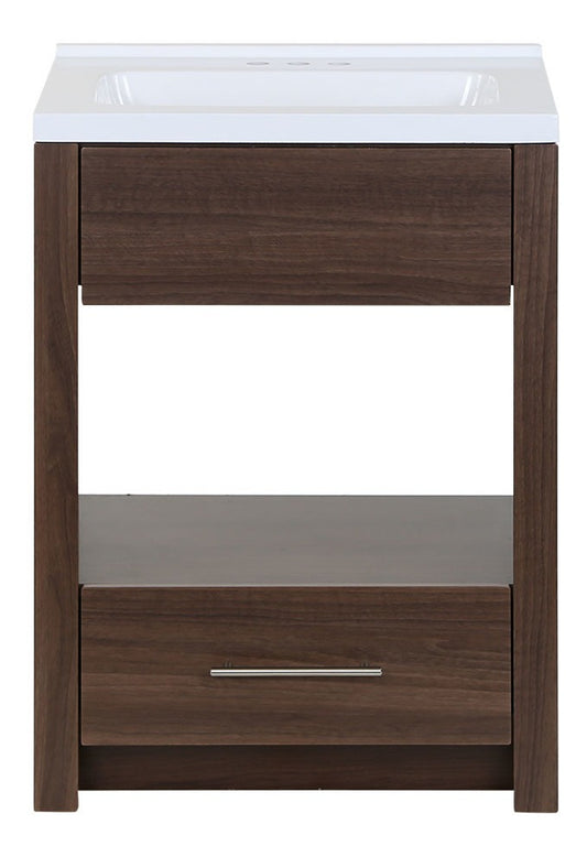 Glacier Bay Arla Vanity 24-in LA24P2X-DW  148260 Final Price:$ 149.99 + tax