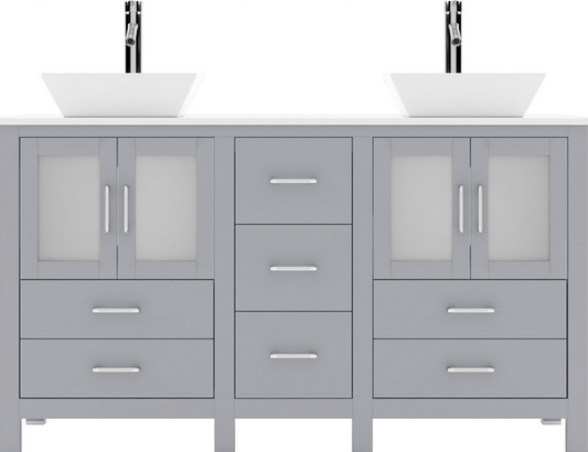 Virtu Vanity 60 inch, MD-4305-S-CG, MSRP: $1,639.00, - Final: $879.99 + Tax