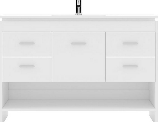 Virtu Vanity 48" White: MS-575-THNB-WH