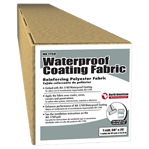 North American Waterproof Fabric - 38x75 - NA1750 1782123NA FINAL PRICE: $79.99 + TAX