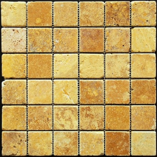 Oro 12x12 T03TRAVOR1212ASM Square Mosaic Emser Travertine, Final:$4.99/pc