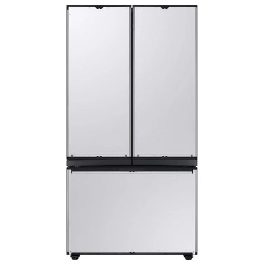 Samsung Bespoke 30.1-cu ft Smart French Door Refrigerator with Dual Ice Maker and Water Dispenser and Door within Door (Panels Sold Separately) ENERGY STAR