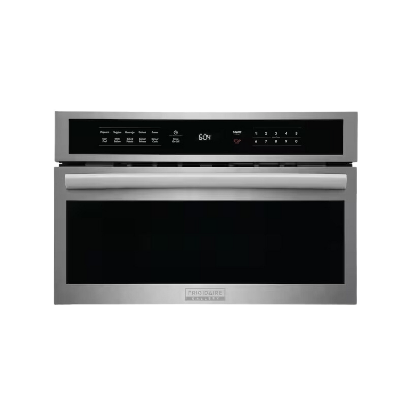 Frigidaire Gallery 30 in. Width 1.6 cu. ft. Stainless Steel with Drop-Down Door 1650-Watt Built-In Microwave Oven GMBD3068AF