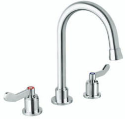 Light Commercial Widespread Lavatory Faucet UF85100 High Spout, MSRP: $100.94