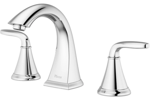 Pfister Winfield Widespread Faucet Polished Chrome, LG49-WF0C Retail:$165.00 Loc: B-3 **LAST ONE** FINAL PRICE: $69.99 + TAX