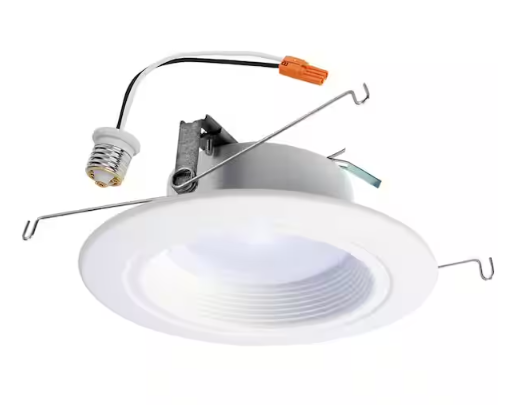 Halo LT 60-Watt Equivalent White Dimmable LED Recessed Retofit Downlight 3500K, MSRP: $14.98 CLEARANCE!!