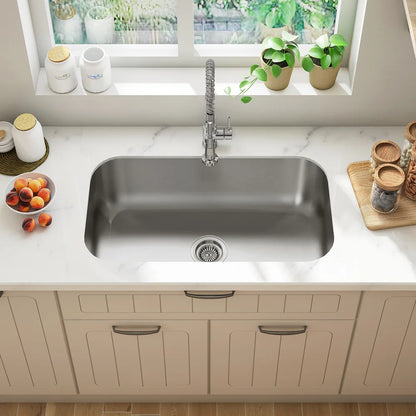 Duko Sink 30-IN Undermount Single Bowl (Sink Only), MU3018S