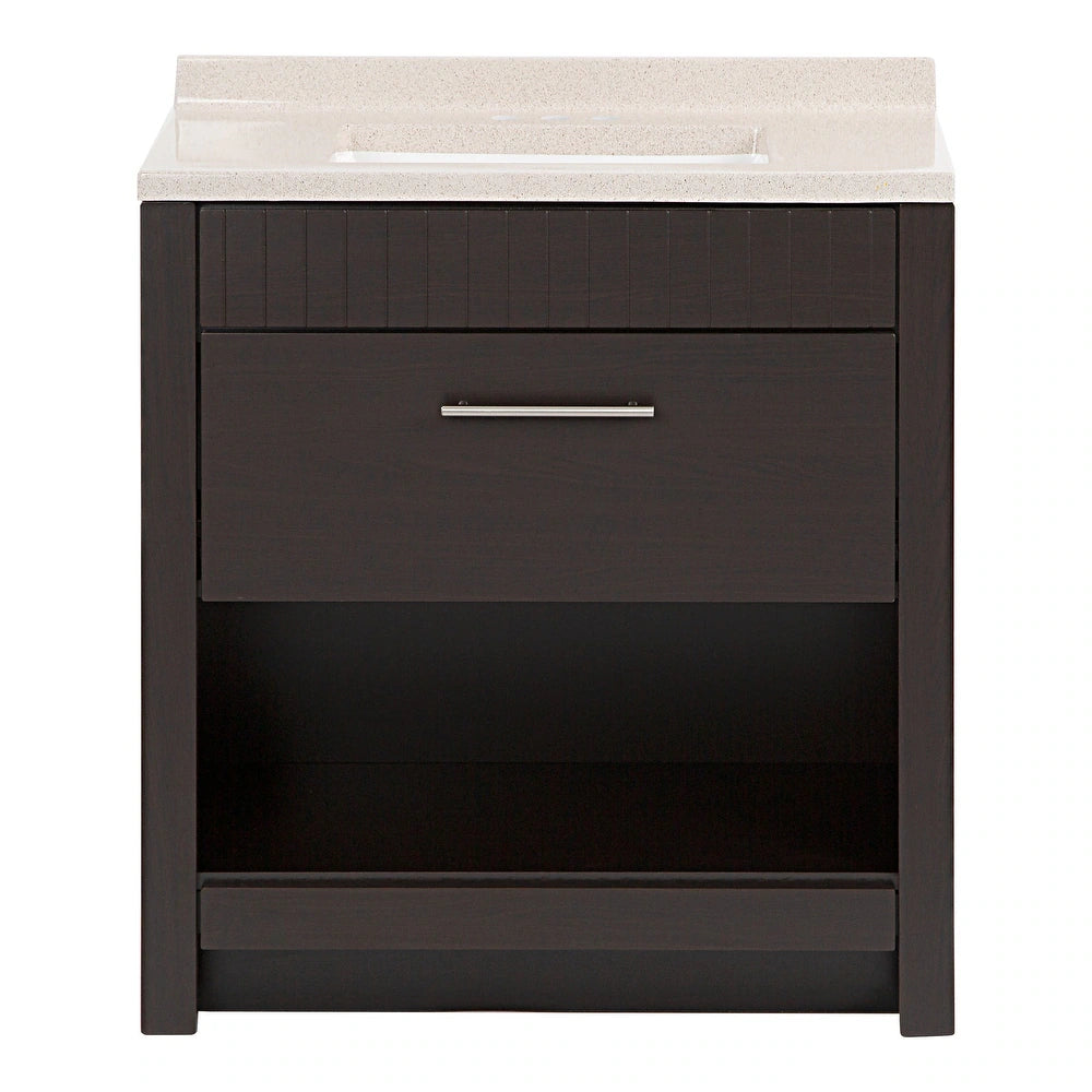 Glacier Bay Spring Mill Brooksley Vanity 30 in AY30P2X-OE 148262 MSRP:$ 846.49  Final Price:$ 299.99 + tax