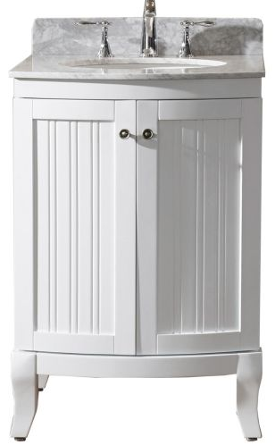 Virtu Vanity 24" White : ES-52024-WMRO-WH