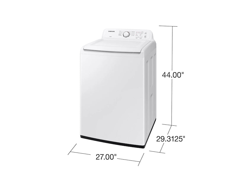 Samsung 4.0 cu. ft. Top Load Washer with ActiveWave™ Agitator and Soft-Close Lid in White WA40A3005AW/A4 MSRP: $699.00 FINAL PRICE: $379.99 + TAX