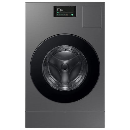 Samsung Bespoke AI Laundry Combo 5.3 Cu. Ft. All-in-One Washer with Super Speed and Ventless Heat Pump Electric Dryer - Dark Steel, [FB164]