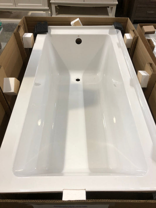 60x32 RH Right Hand Acrylic Alcove Soaker Bathtub [FB144], BES6032RH, 65 lbs, BES6032RH, 65 lbs, RETAIL: $1,600.00, FINAL PRICE: $299.99 + TAX