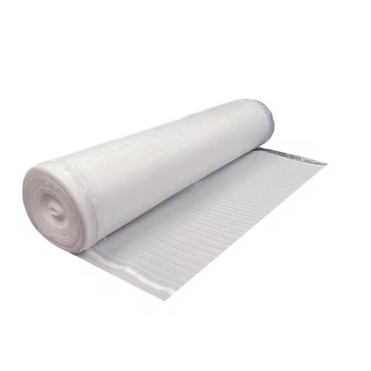 WHITE UNDERLAYMENT - 40-in x .080 in. Polyethylene Foam 2-in-1 100sf RETAIL:$49.00 SPECIAL