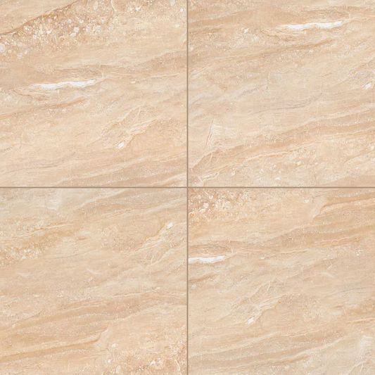 ** PER BOX ** Aria Oro 24X24 Polished, 9.9mm, 16sf, 70 lbs, 4pcs, Loc: MT17-B