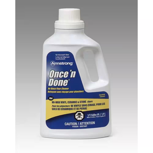 Once 'N Done Concentrated Floor Cleaner, 64-oz. S-330128 MSRP/Retail:$12.99 Special