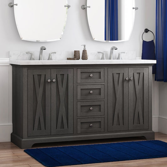 Style Selections 60 IN Mulberry Vanity LWSJ60VBR MSRP: $1299.00 FINAL PRICE: $669.99 + TAX