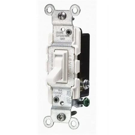 Leviton 20A Switch. Preferred 120/277V AC/CA. No CS120