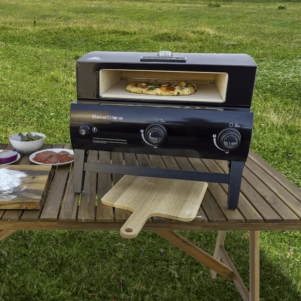 BakerStone Original Series Portable Gas Pizza Oven Box Kit BAKERSTONE O-AJLBD-E-000 *JR24 [Bakerstone Liquid Propane Pizza Oven (with Accessories) [FB046] MSRP: $ 449.99