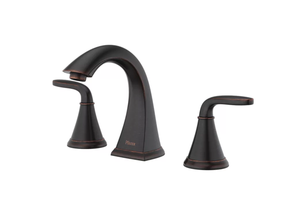 Pfister Winfield 2-Handle 8" Widespread Bathroom Faucet in  Tuscan Bronze, LG49-WF0Y Loc: B9 Msrp:$ 246.00 FINAL PRICE: $69.99 + TAX