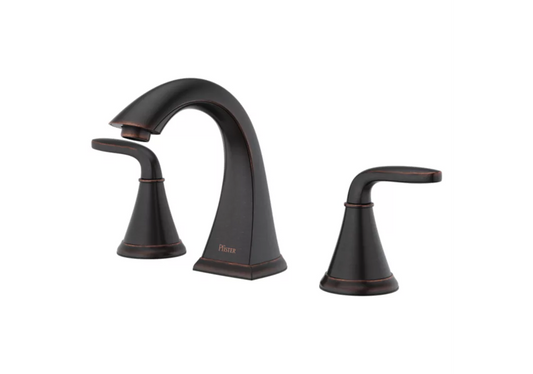 Pfister Winfield 2-Handle 8" Widespread Bathroom Faucet in  Tuscan Bronze LG49-WF0Y Loc: B-1 Msrp:$ 246.00 FINAL PRICE: $69.99 + TAX