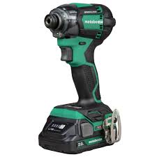 METABO Cordless Hammer Drill & Cordless Impact Driver, brushless, IP56, includes 2 x 3.0Ah Battery, Charger. KC 18DBDL2(C)