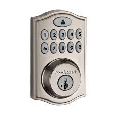 Kwikset 99140-121  914 Signature Series Traditional Deadbolt featuring SmartKey Security™ and Home Connect Technology in Satin Nickel