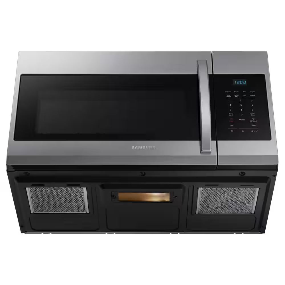 Samsung 1.7 cu. ft. Over-the-Range Microwave in Stainless Steel, ME17R7021ES, MSRP: $319.00, - FINAL: