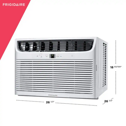 Frigidaire 25,000 BTU 230V Window Air Conditioner Cools 1600 Sq. Ft. with Slide Out Chassis in White