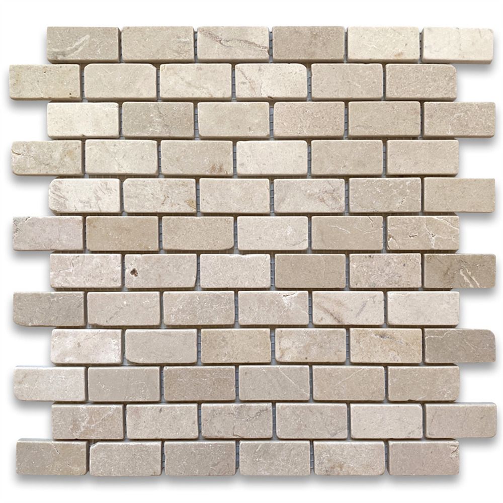 Brick Tumbled Mosaic T03, Travbe1212aom, 10pc/box, FINAL:$5.99/pc, Loc: MT5-C