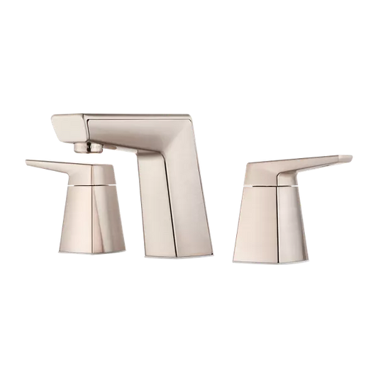 Pfister LG49-LPMK - Arkitek Widespread Faucet Brushed Nickel Retail:$229.00 Loc: B-10 FINAL PRICE: $69.99 + TAX