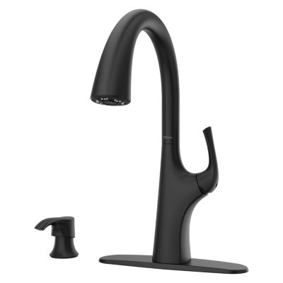 Pfister Ladera Kitchen Faucet Matte Black, F-529-7LRB - Retail:$295.00 Loc: B2 FINAL PRICE