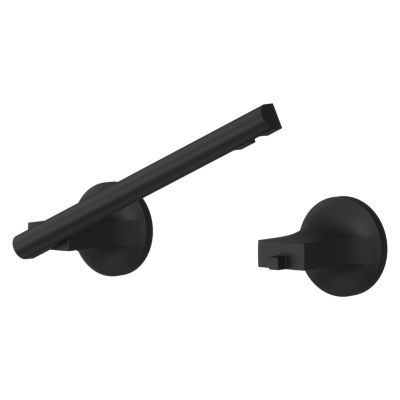 Pfister Pfiirst Modern Toilet Paper Holder in Matte Black, BPH-PFM0B, Loc: A-10, MSRP:$ 54.00