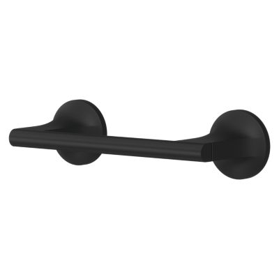 Pfister Pfiirst Modern Toilet Paper Holder in Matte Black, BPH-PFM0B, Loc: A-10, MSRP:$ 54.00