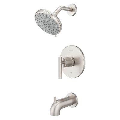 Pfister Zeelan Bath Tub/Shower Spot Defense Brushed Nickel, 8P8-WS2-ZLSGS Retail:$303.00, Loc: A1, FINAL PRICE