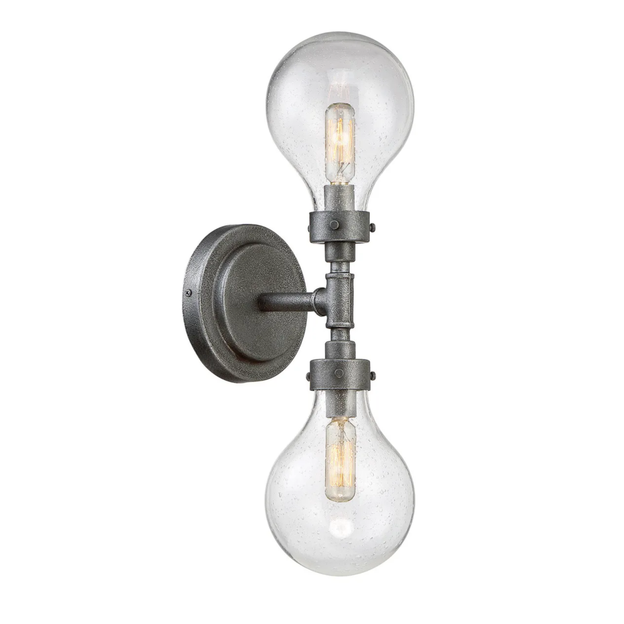 DANSK 2 Light SCONCE, 9-6072-2-90, MSRP: $158.00, WHOLESALE: $79.00, Loc: Rug-4, Final: $28.00, CLEARANCE!