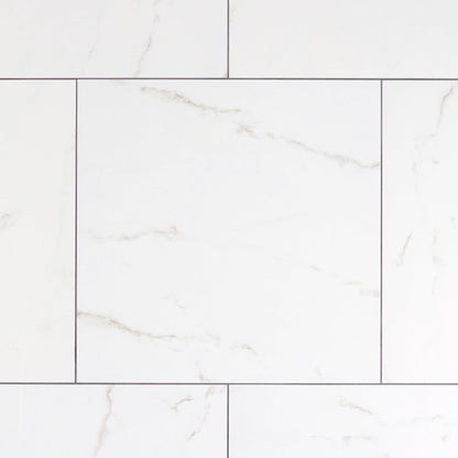 ** PER BOX** Venato White 24x24 Matte, **SECONDS** Porcelain Tile, MT7-E, 9mm, 67lb, 4pcs, 15.46sf, FINAL PRICE: $0.99/sf, $15.31/bx