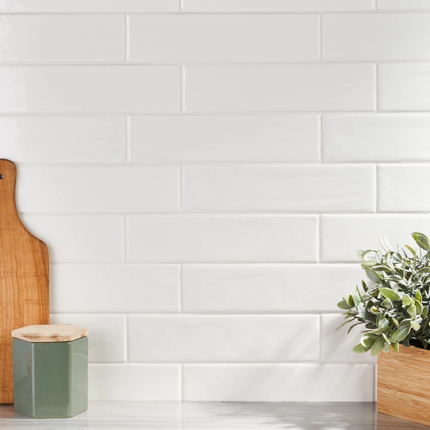 VINTAGE WHITE Brick Subway Tile BRK-10 ( VINTAGE WHITE ) 30p. - 2 3/8 x 9 3/8 - FINAL: $0.89/pc - PER PC